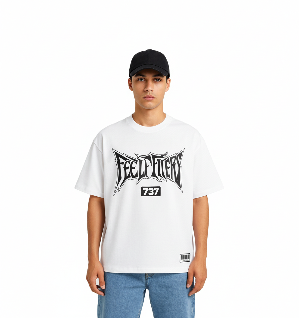 PHANTOM WHITE 737 T-SHIRT