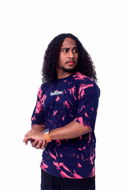 SPLASH DYE DROP SHOULDER T-SHIRT
