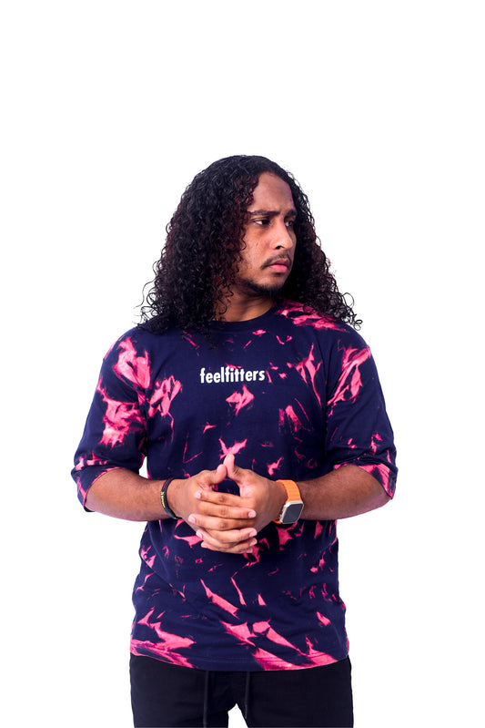 SPLASH DYE DROP SHOULDER T-SHIRT
