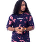SPLASH DYE DROP SHOULDER T-SHIRT