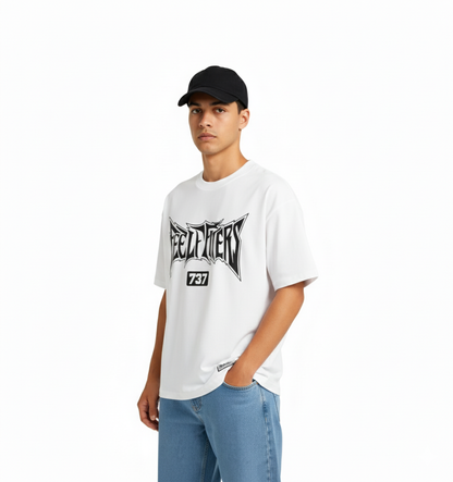 PHANTOM WHITE 737 T-SHIRT
