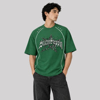 Silent Steppin Boxy Fit - Grass Green