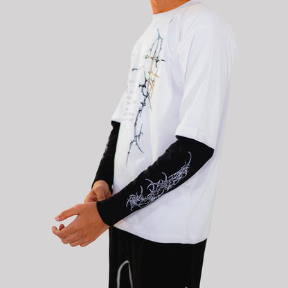 MORTAL VERSE-DOUBLE SLEEVE TSHIRT