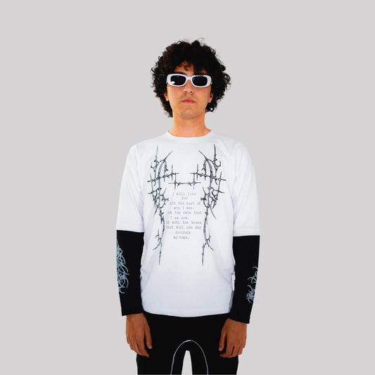 MORTAL VERSE-DOUBLE SLEEVE TSHIRT