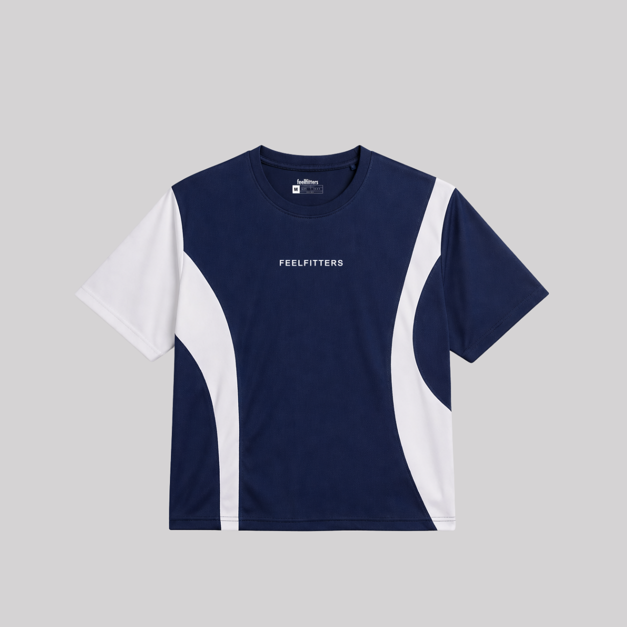 WAVE PANEL BOXY TEE