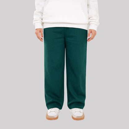 EMERALD GREEN-BAGGY SWEATPANT